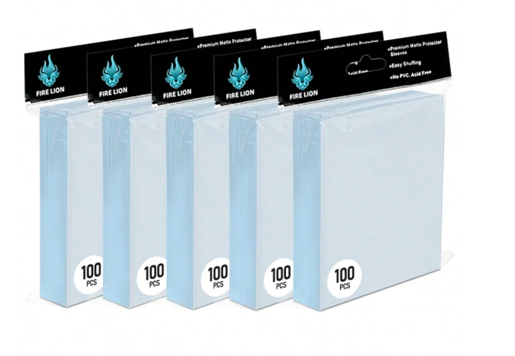 500 Protège-cartes Transparents | Perfect Sleeve