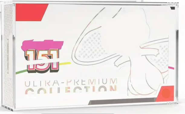 Boîte d’Exposition en Acrylique 5 mm | Ultra Prime Pokémon 151