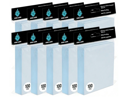 1000 Protège-cartes Transparents | Perfect Sleeve